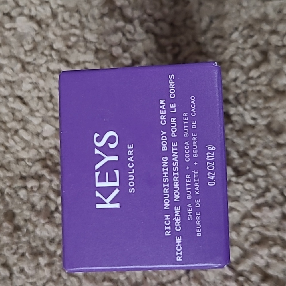 BNWT KEYS BODY CREAM